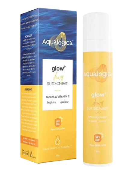 Aqualogica Glow+ Dewy Sunscreen SPF 50 PA+++