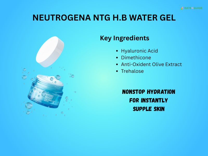 Neutrogena Hydro Boost Hyaluronic Acid Cream 2025 with ingredients | ratenguide.com
