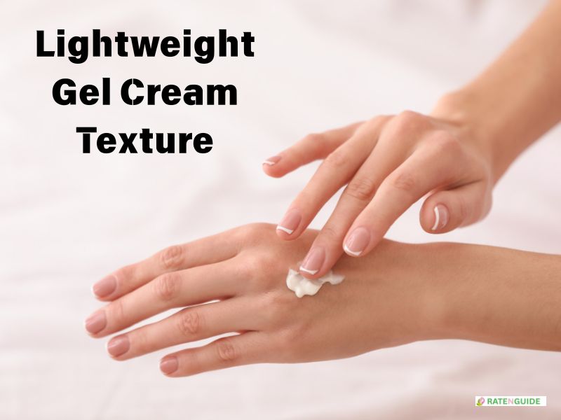 Smooth gel cream texture of CeraVe Oil Control Moisturizer on hand
| ratenguide.com